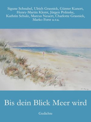 cover image of Bis dein Blick Meer wird